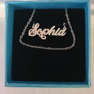 Customized Fashion Stainless Steel Name Necklace Personalized Letter Choker